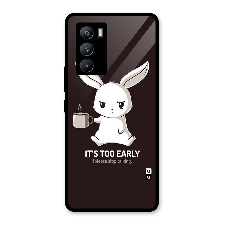 Bunny Early Glass Back Case for Vivo iQOO 9 SE
