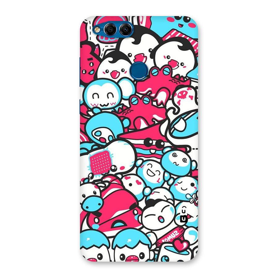 Bunny Quirk Back Case for Honor 7X