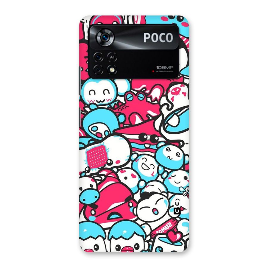 Bunny Quirk Back Case for Poco X4 Pro 5G