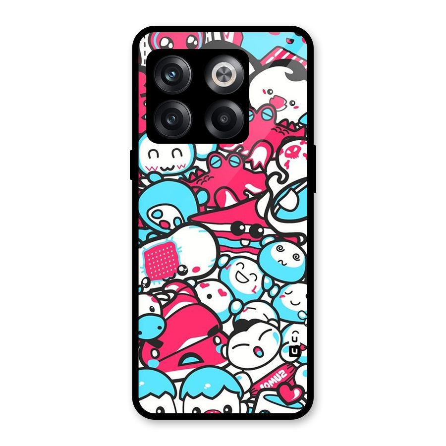 Bunny Quirk Glass Back Case for OnePlus 10T
