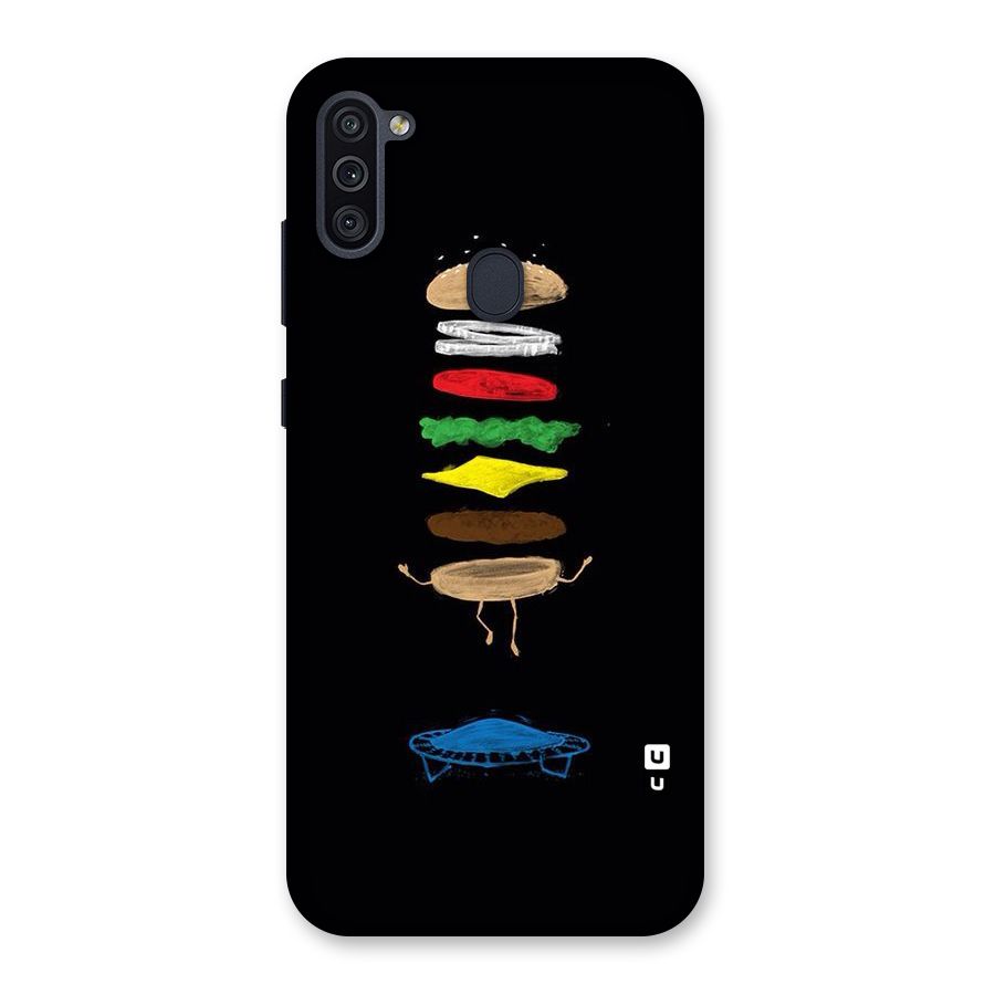 Burger Jump Back Case for Galaxy M11