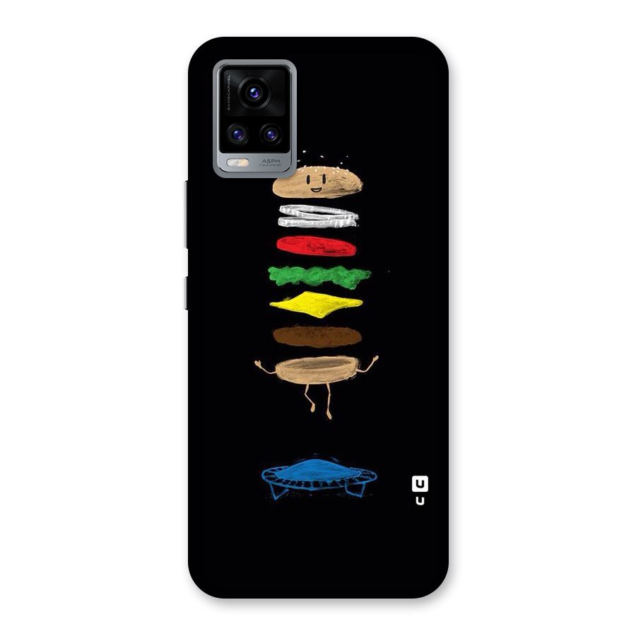 Burger Jump Back Case for Vivo V20