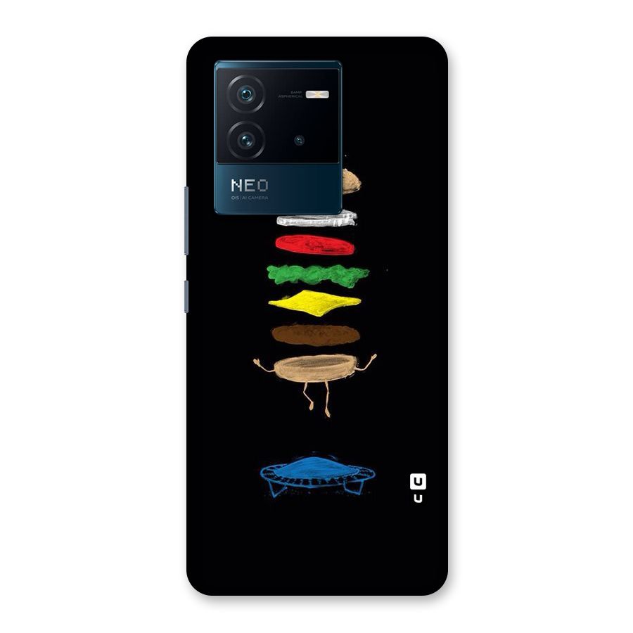 Burger Jump Back Case for Vivo iQOO Neo 6 5G
