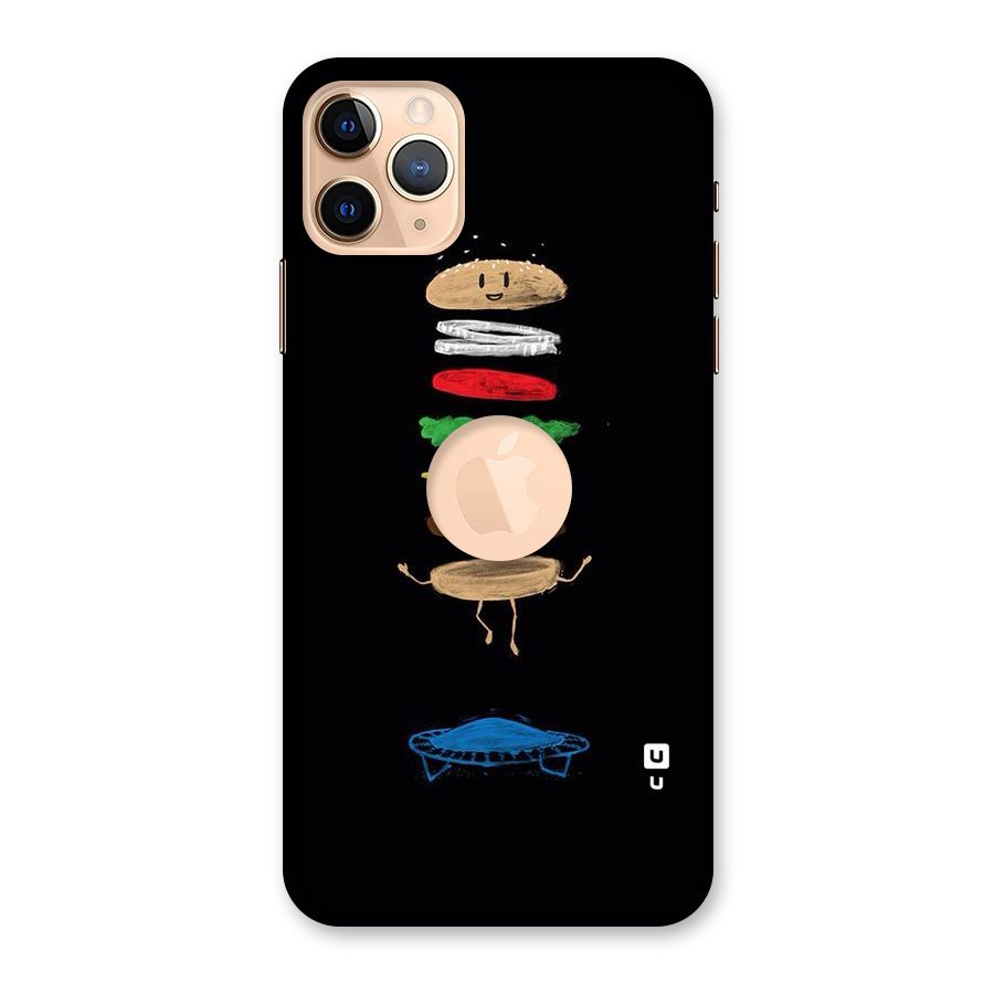Burger Jump Back Case for iPhone 11 Pro Max Logo Cut