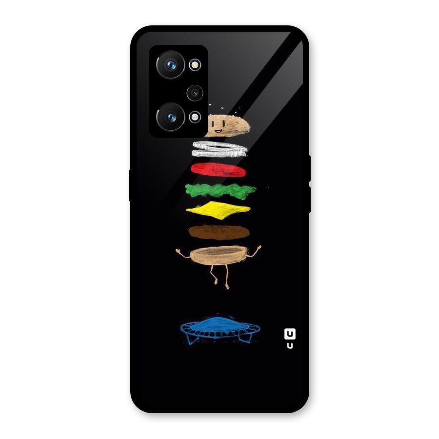 Burger Jump Glass Back Case for Realme GT Neo 3T