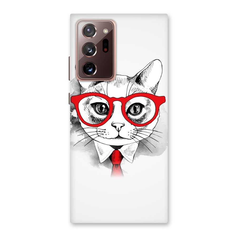 Business Cat Back Case for Galaxy Note 20 Ultra