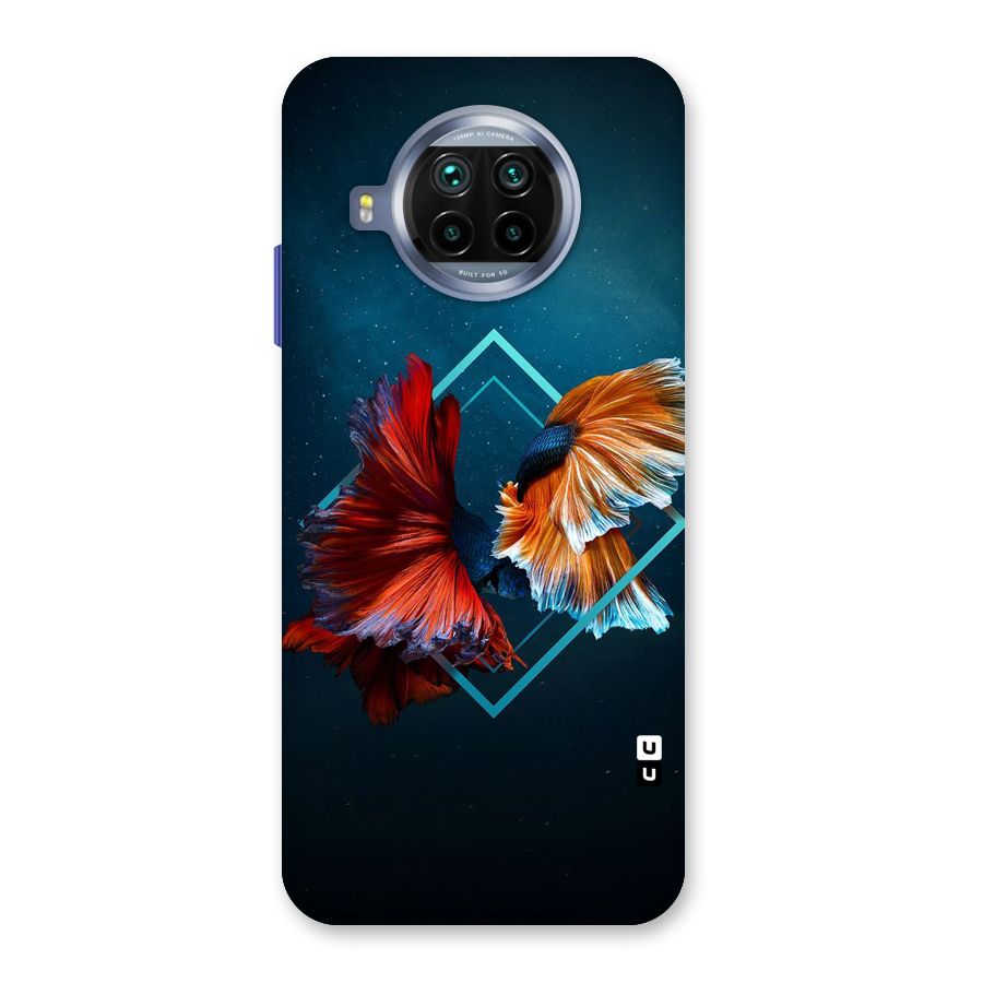 Butterfly Diamond Design Back Case for Mi 10i