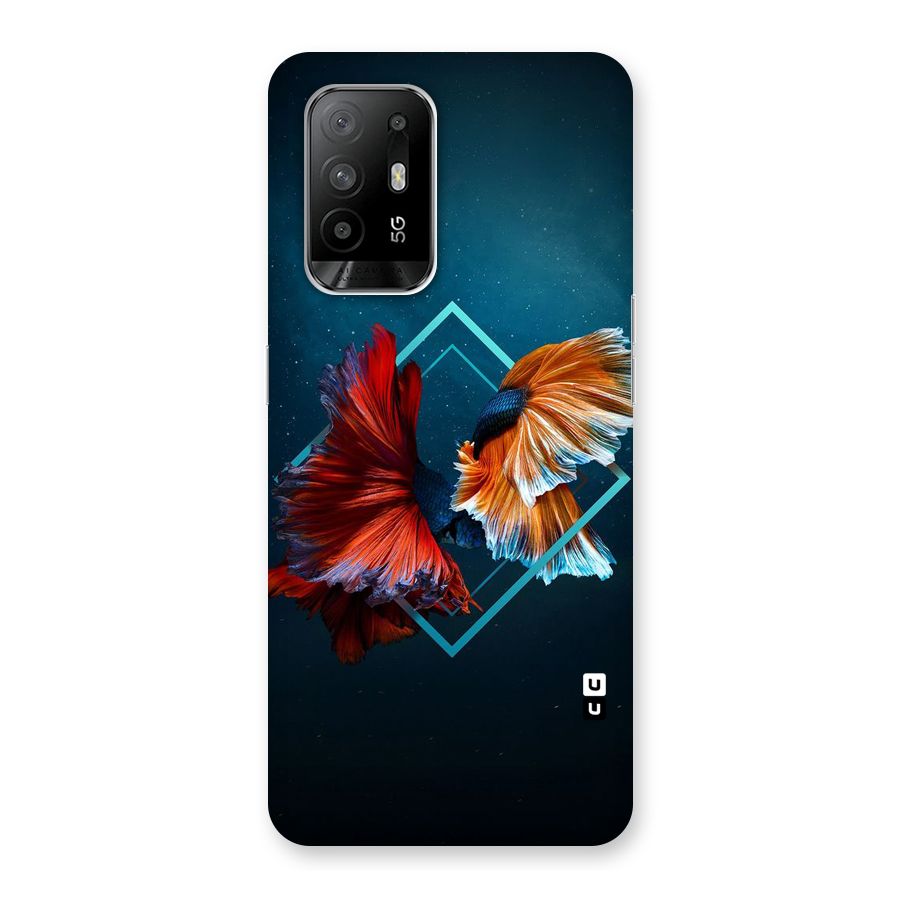 Butterfly Diamond Design Back Case for Oppo F19 Pro Plus 5G
