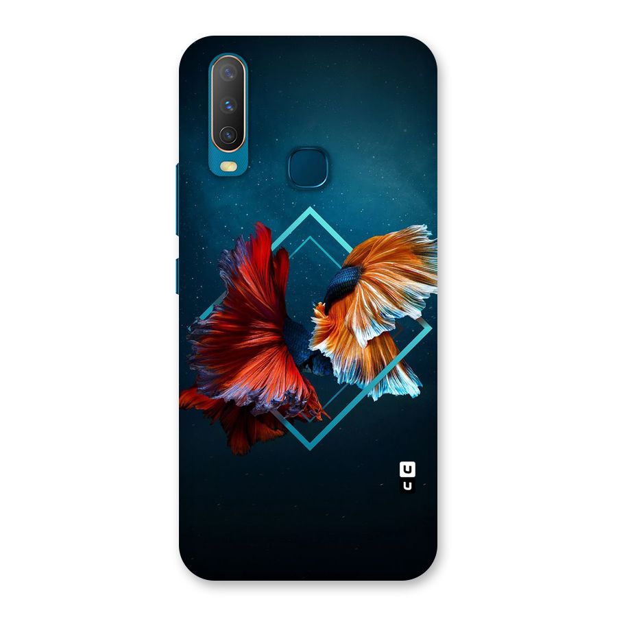 Butterfly Diamond Design Back Case for Vivo Y12