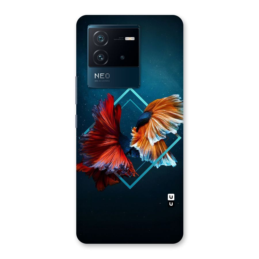 Butterfly Diamond Design Back Case for Vivo iQOO Neo 6 5G