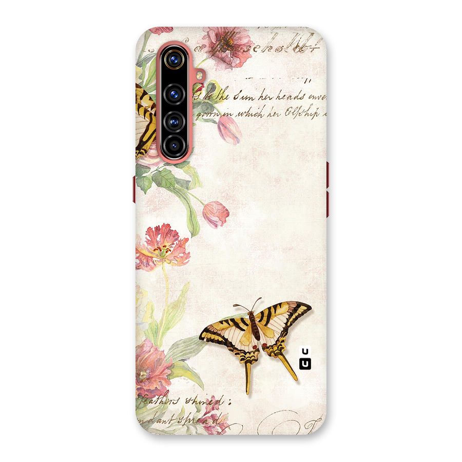 Butterfly Floral Back Case for Realme X50 Pro