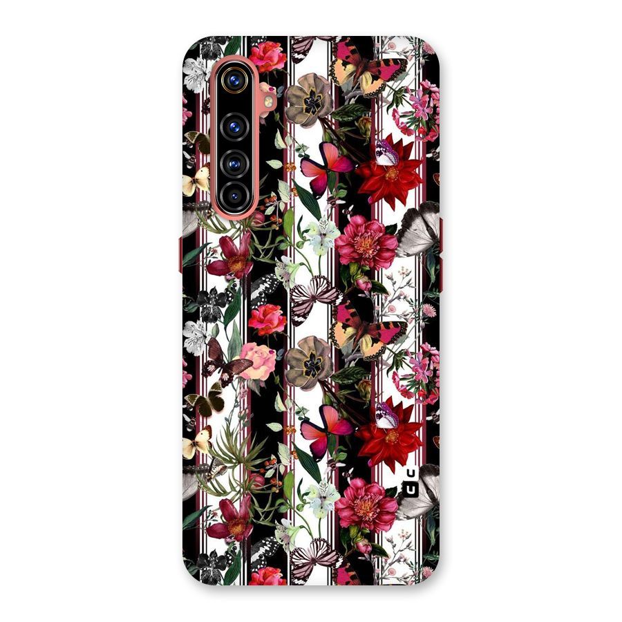 Butterfly Flowers Back Case for Realme X50 Pro