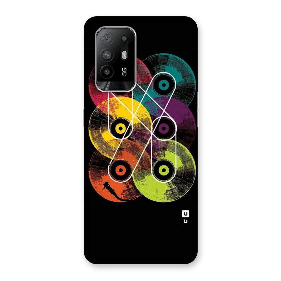 CD Tapes Back Case for Oppo F19 Pro Plus 5G