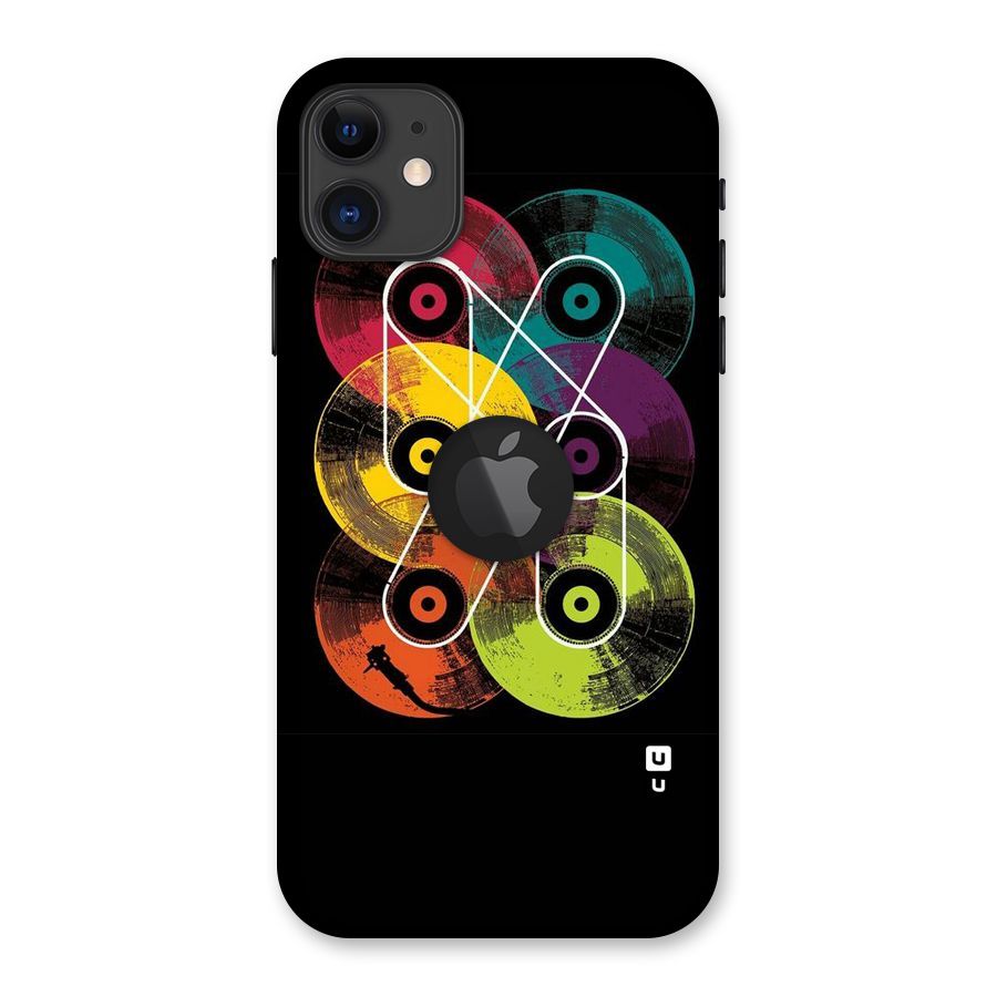 CD Tapes Back Case for iPhone 11 Logo Cut