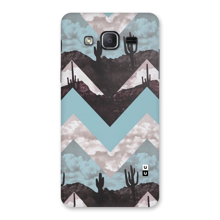 Cacutus Zig Zag Pattern Back Case for Galaxy On7 2015