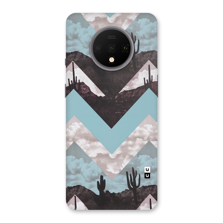 Cacutus Zig Zag Pattern Back Case for OnePlus 7T