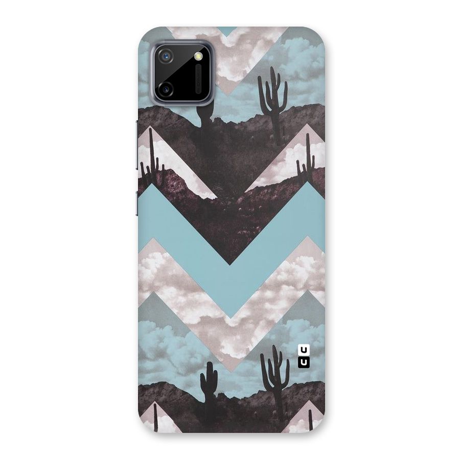 Cacutus Zig Zag Pattern Back Case for Realme C11