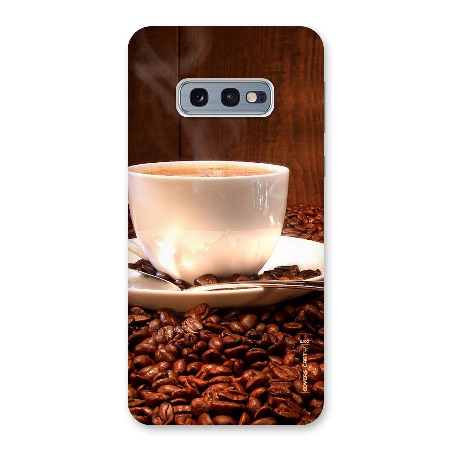 Caffeine Beans Back Case for Galaxy S10e