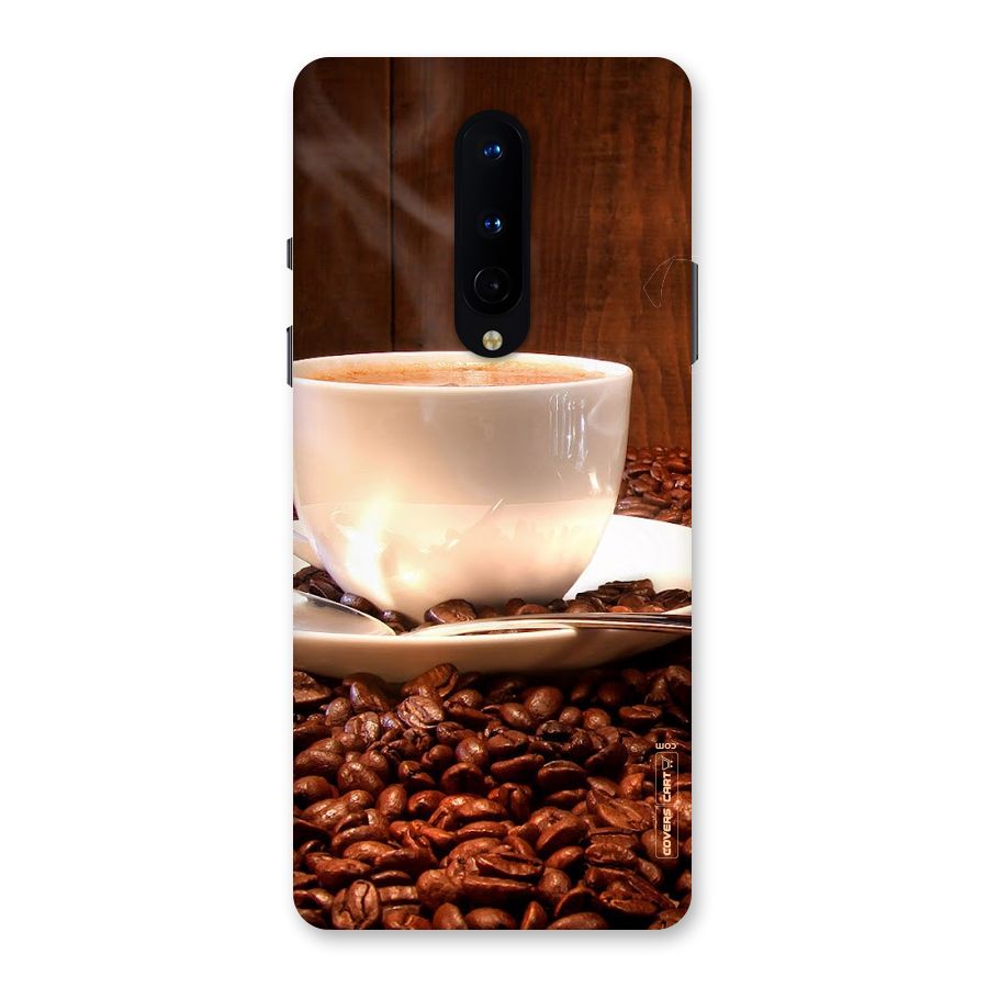 Caffeine Beans Back Case for OnePlus 8