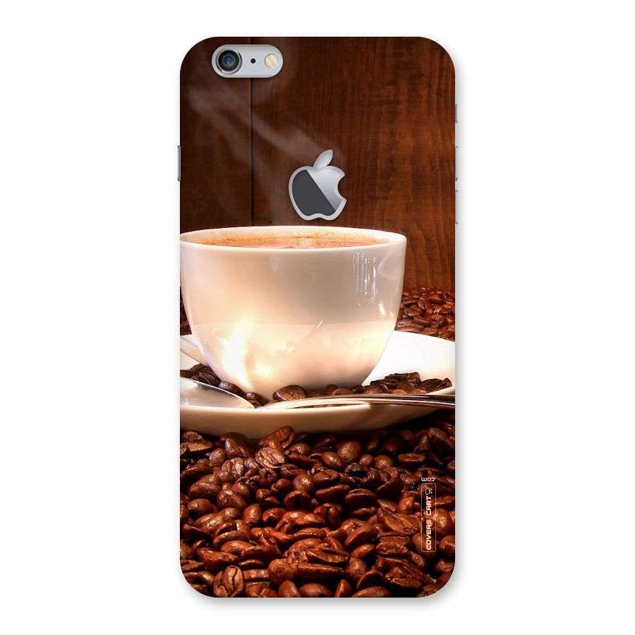 Caffeine Beans Back Case for iPhone 6 Plus 6S Plus Logo Cut