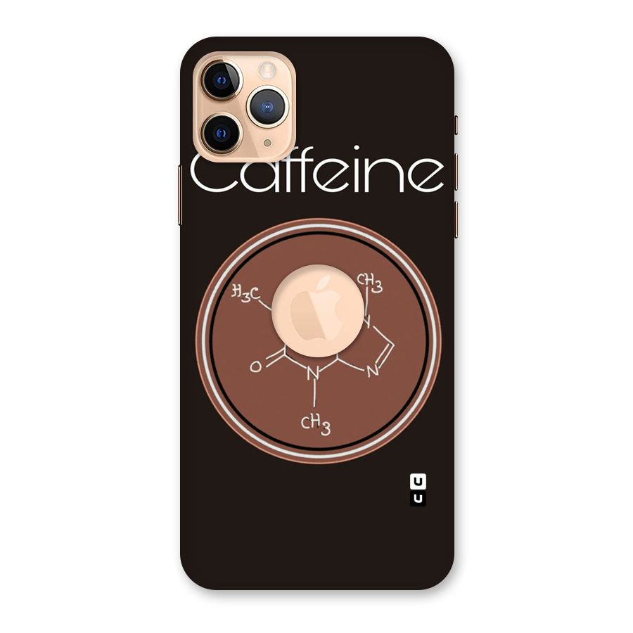 Caffeine Making Back Case for iPhone 11 Pro Max Logo Cut