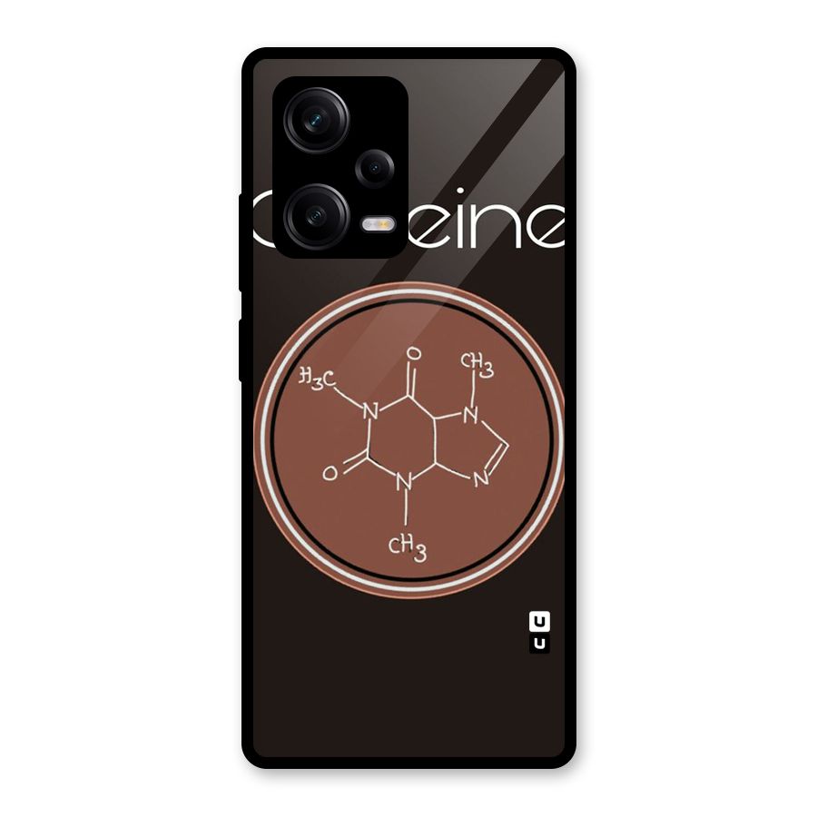 Caffeine Making Glass Back Case for Redmi Note 12 Pro