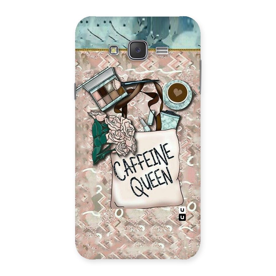 Caffeine Queen Back Case for Galaxy J7