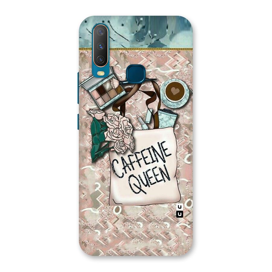 Caffeine Queen Back Case for Vivo U10