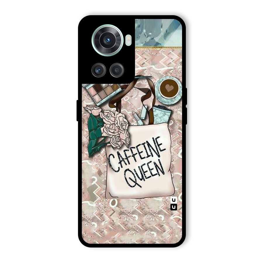 Caffeine Queen Glass Back Case for OnePlus 10R