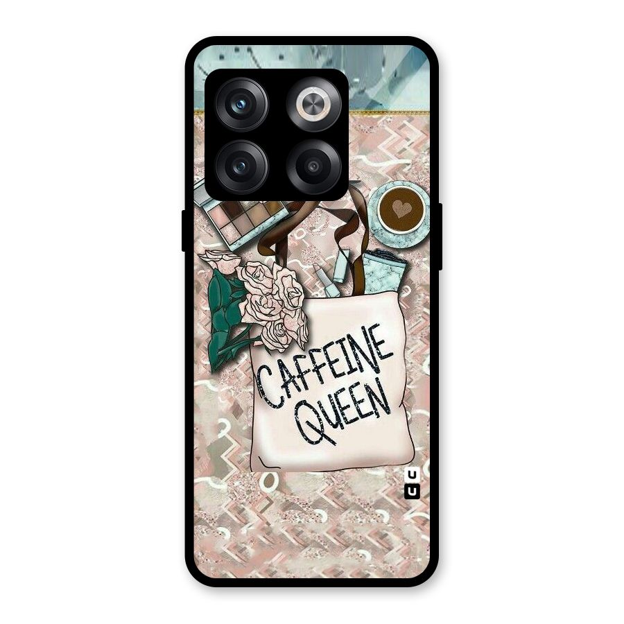 Caffeine Queen Glass Back Case for OnePlus 10T