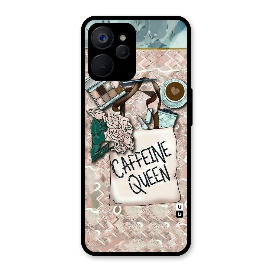 Caffeine Queen Glass Back Case for Realme 9i 5G