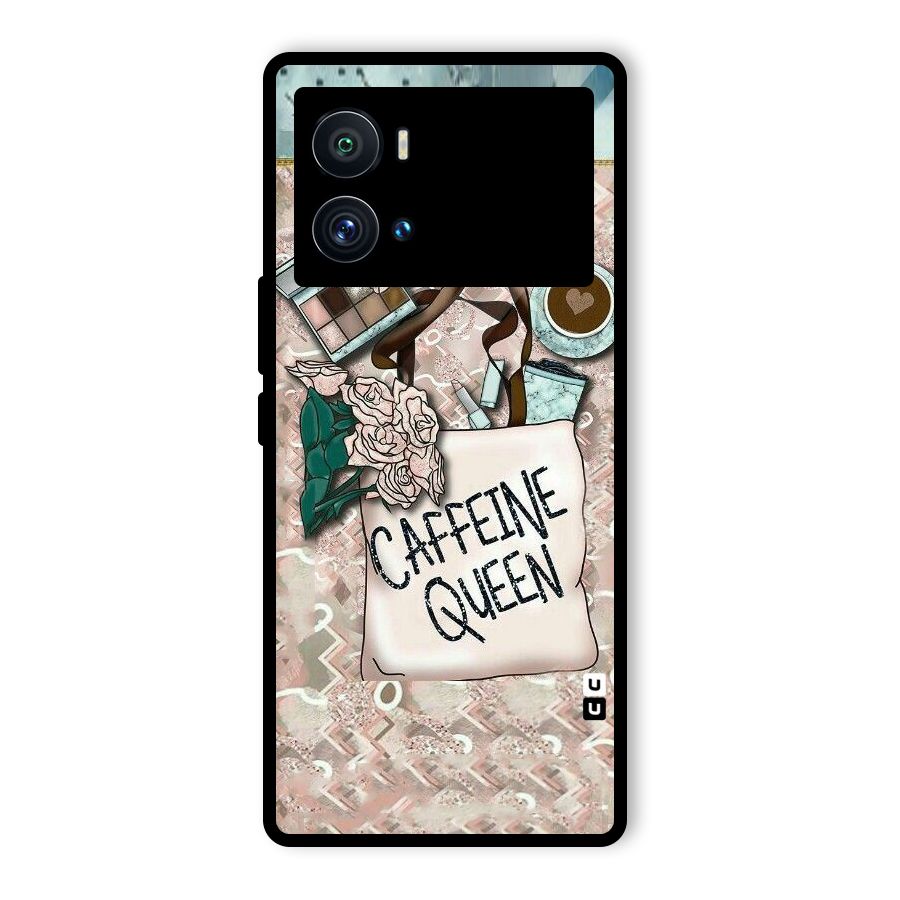 Caffeine Queen Glass Back Case for Vivo iQOO 9 Pro