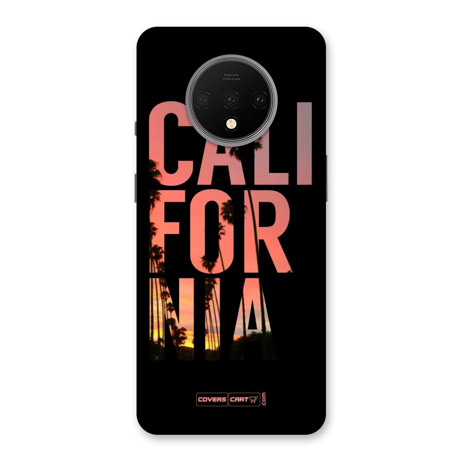 California Back Case for OnePlus 7T
