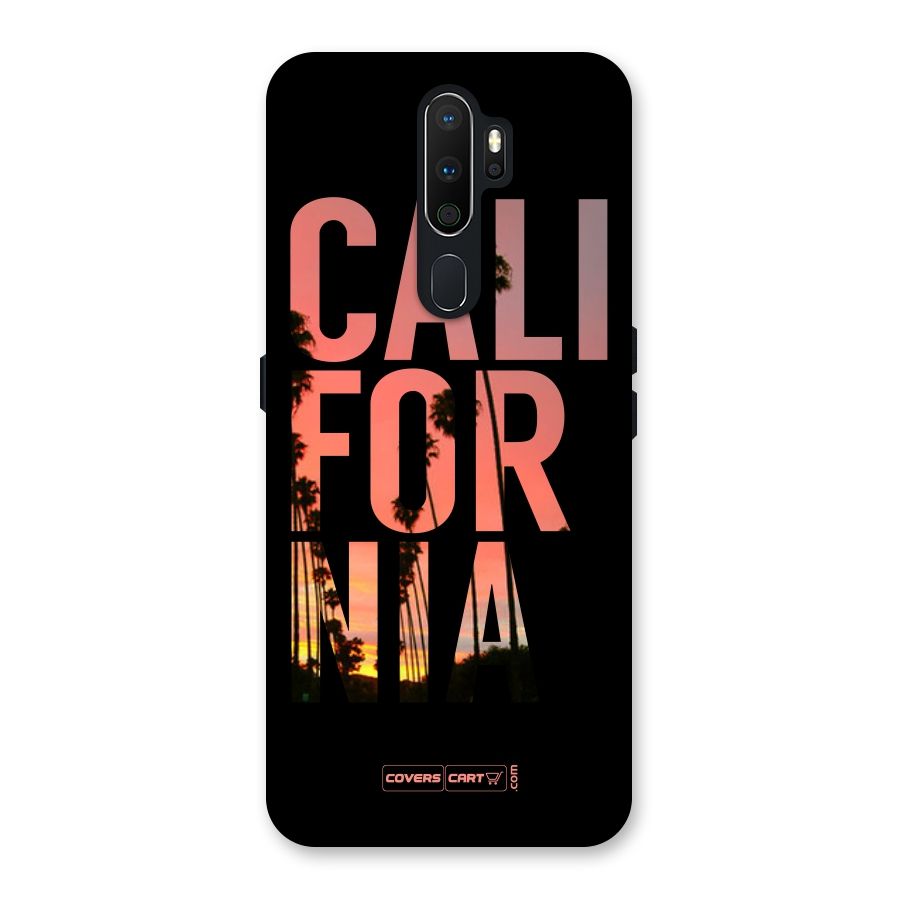 California Back Case for Oppo A5 (2020)