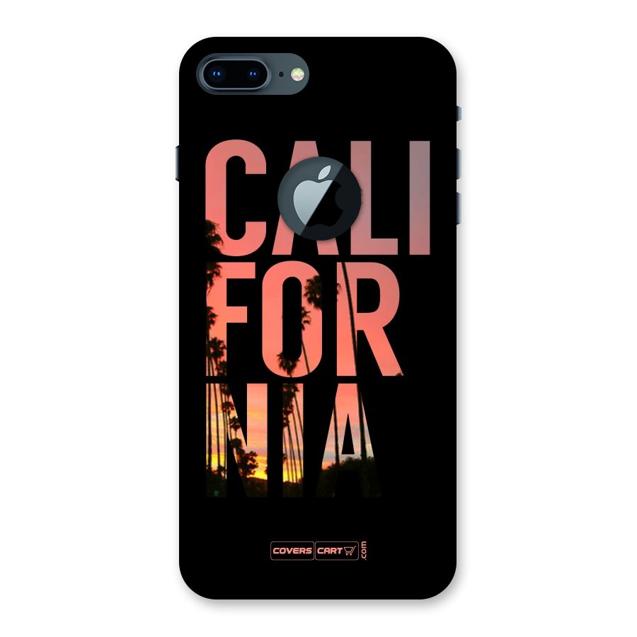 California Back Case for iPhone 7 Plus Logo Cut