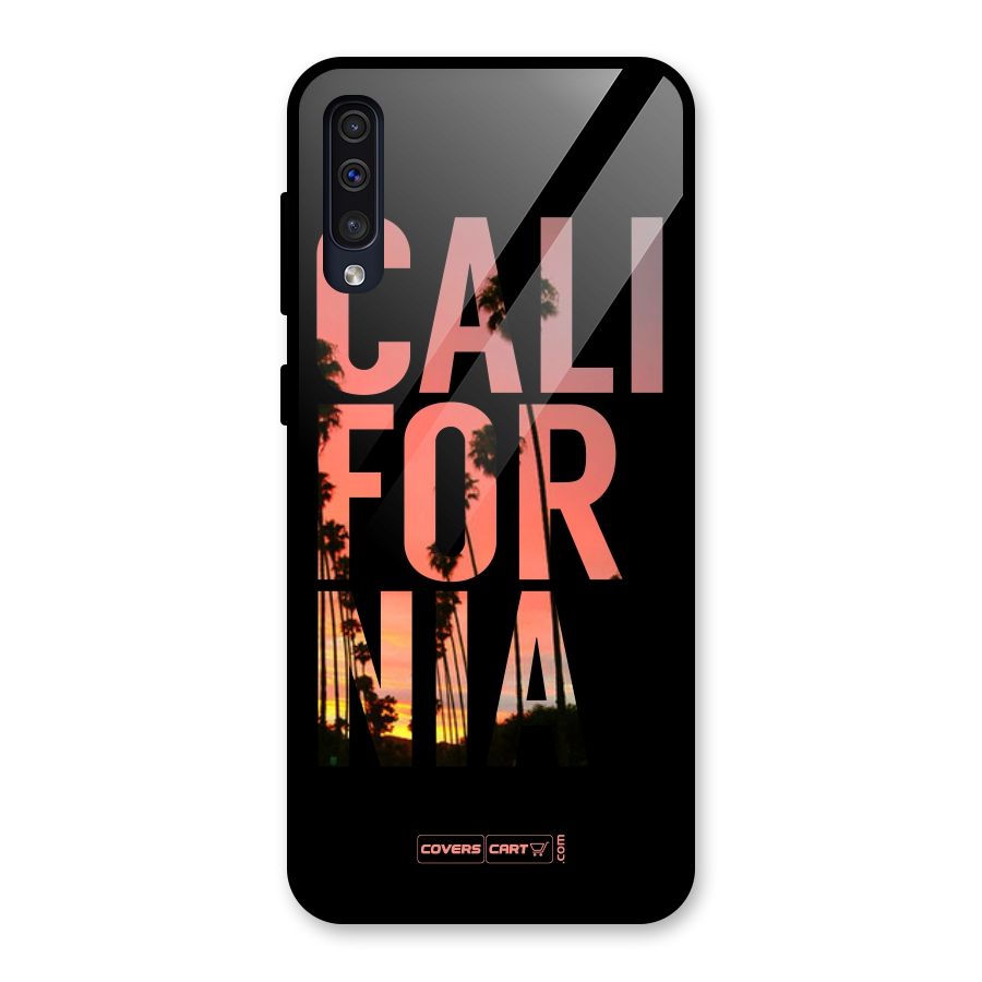 California Glass Back Case for Galaxy A50