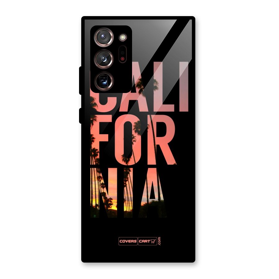 California Glass Back Case for Galaxy Note 20 Ultra 5G