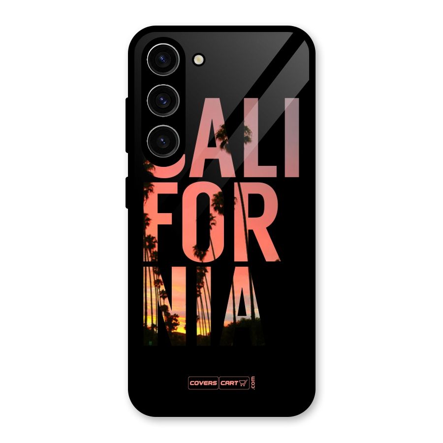 California Glass Back Case for Galaxy S23