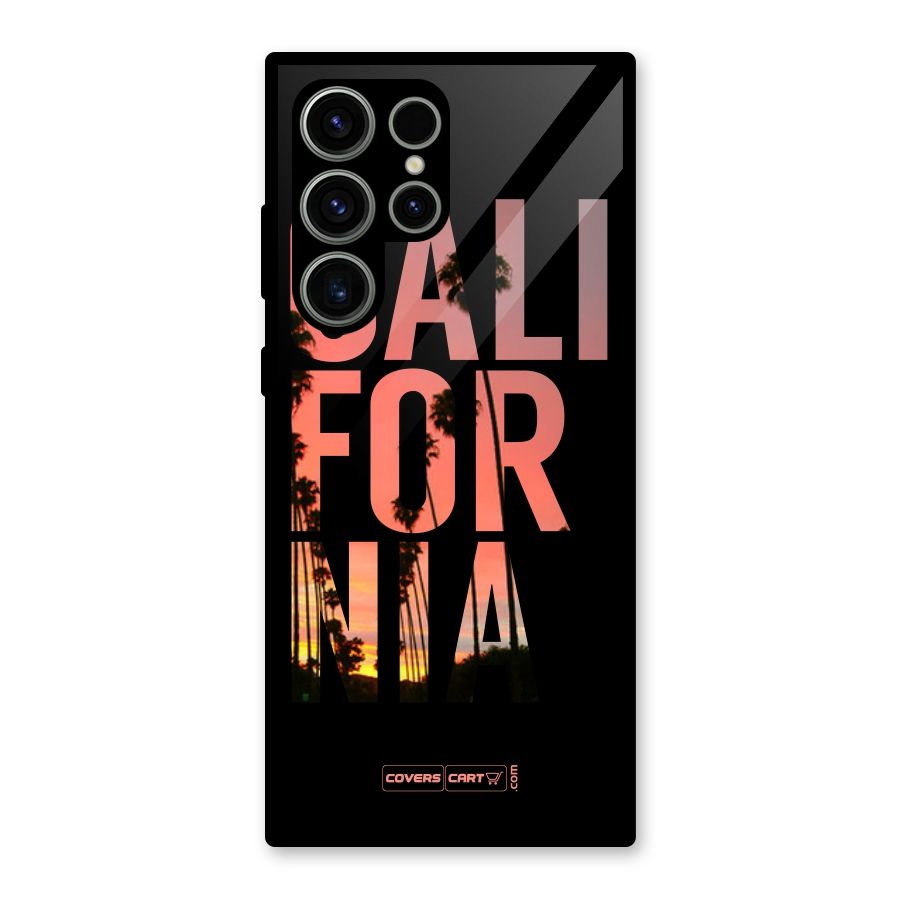 California Glass Back Case for Galaxy S23 Ultra