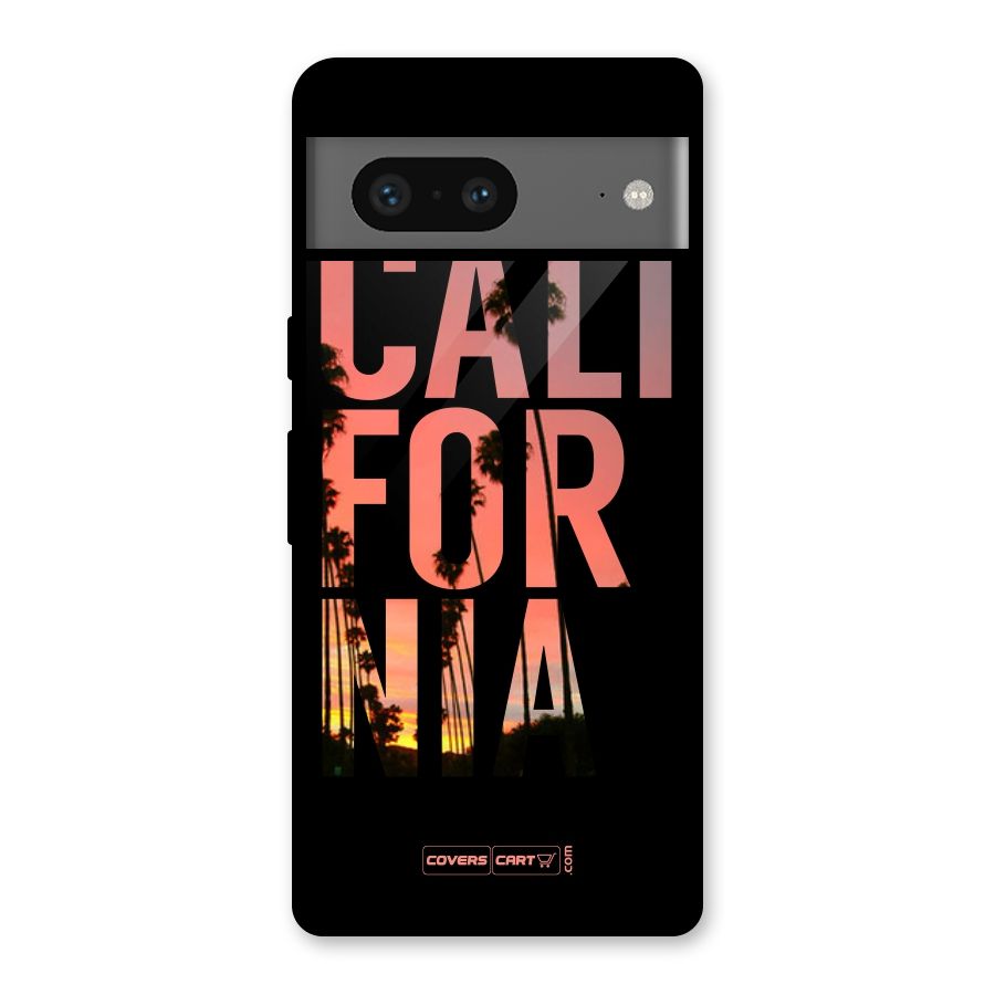 California Glass Back Case for Google Pixel 7