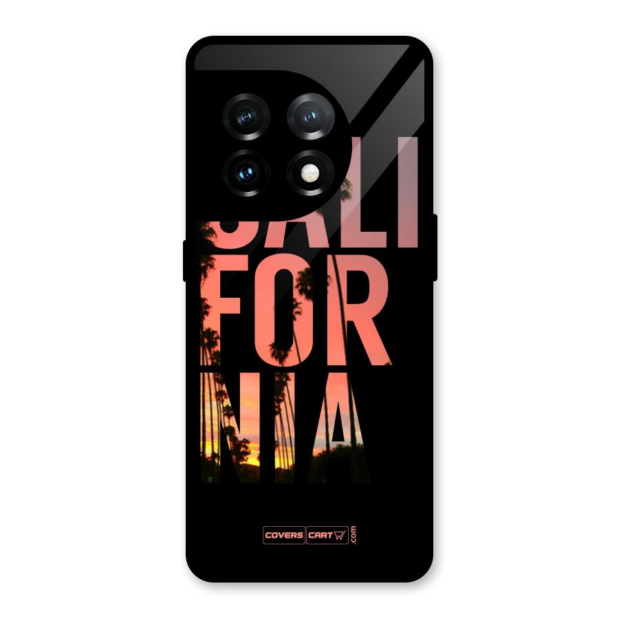 California Glass Back Case for OnePlus 11