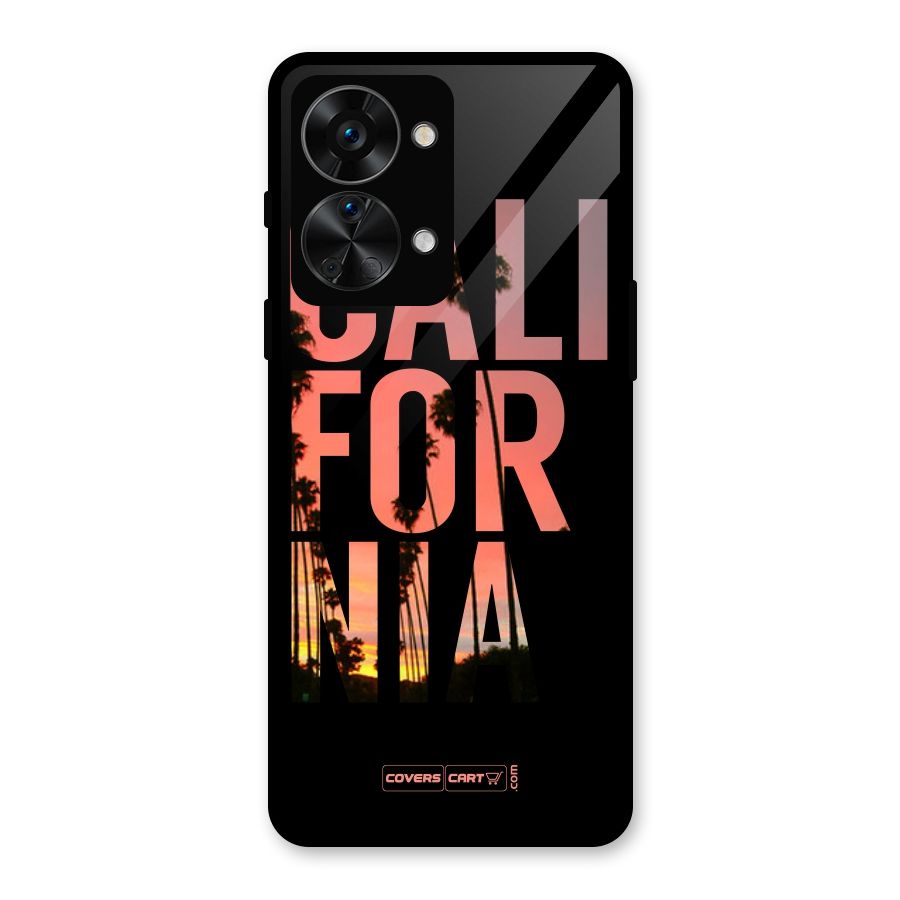 California Glass Back Case for OnePlus Nord 2T