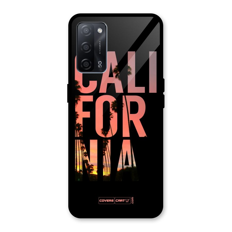California Glass Back Case for Oppo A53s 5G