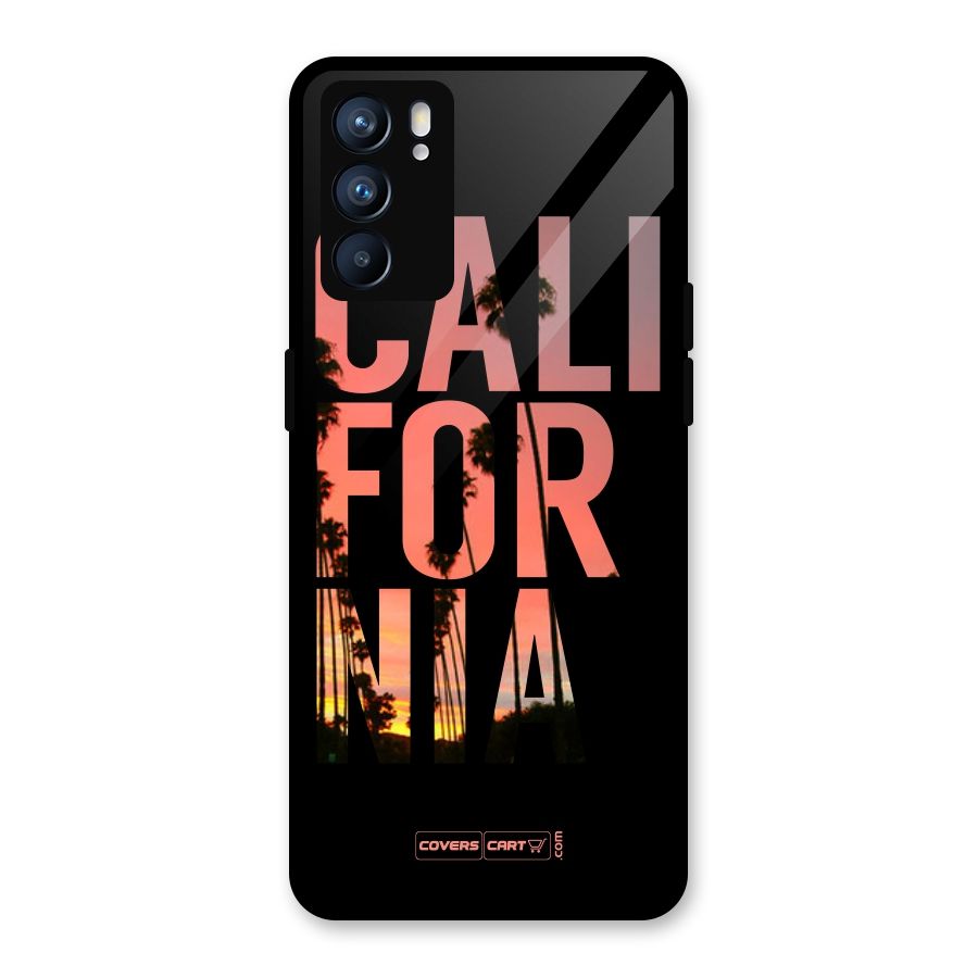 California Glass Back Case for Oppo Reno6 5G