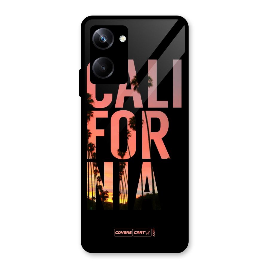 California Glass Back Case for Realme 10 Pro