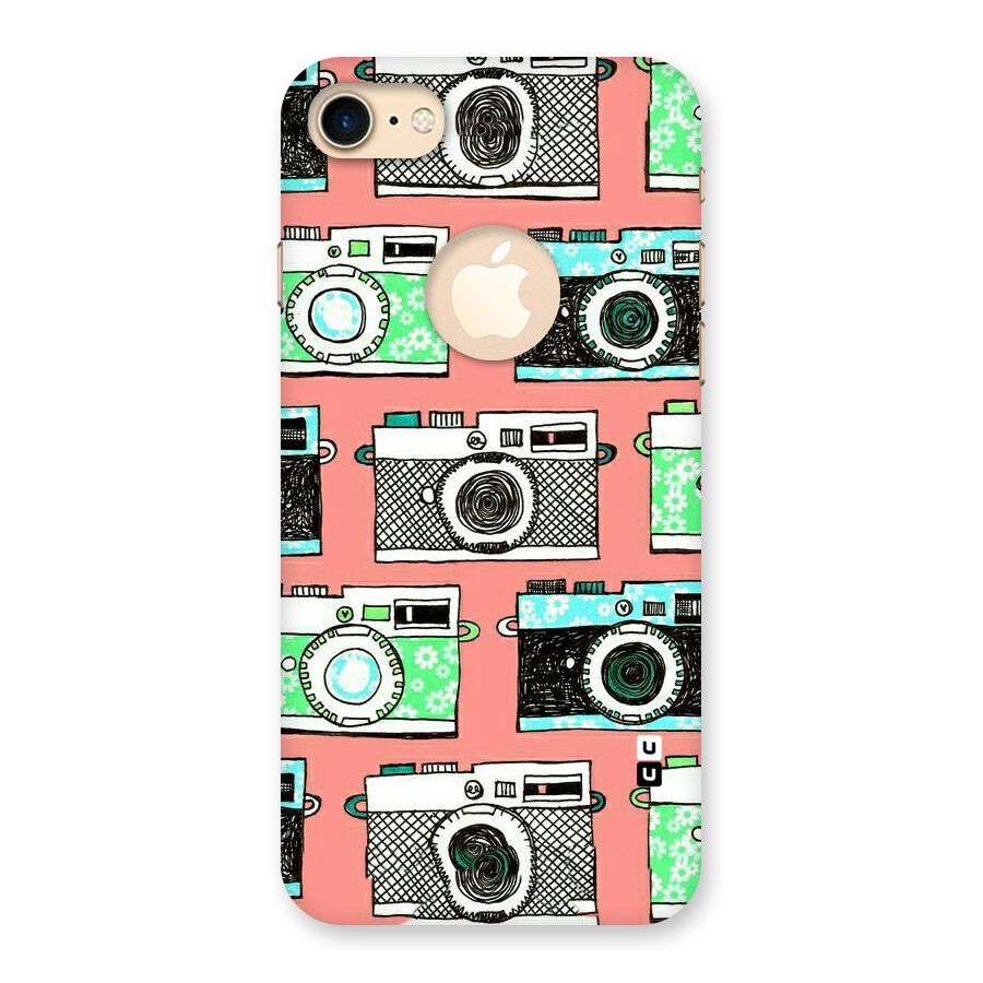 Cam Art Loving Back Case for iPhone 7 Logo Cut