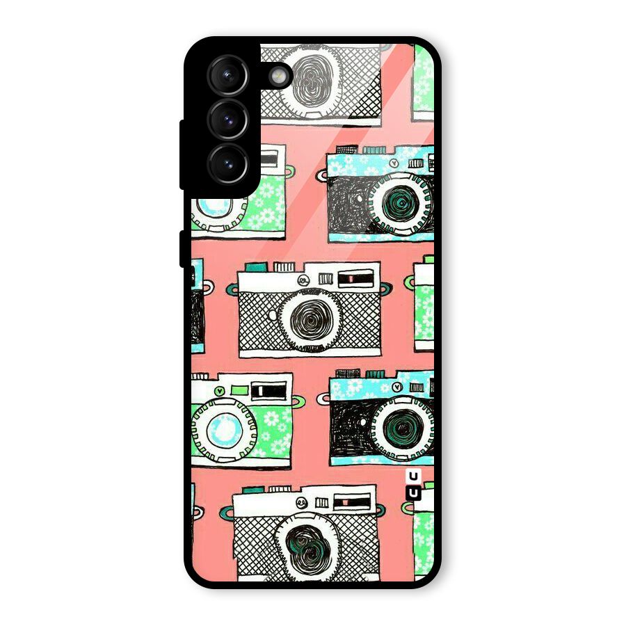 Cam Art Loving Glass Back Case for Galaxy S21 Plus