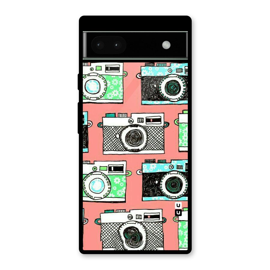 Cam Art Loving Glass Back Case for Google Pixel 6a