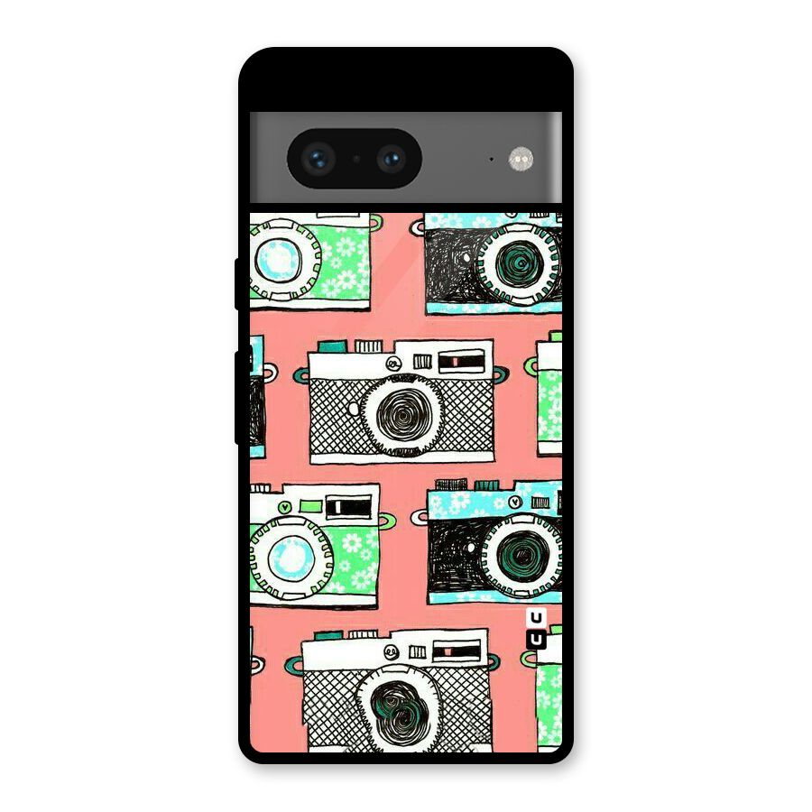Cam Art Loving Glass Back Case for Google Pixel 7