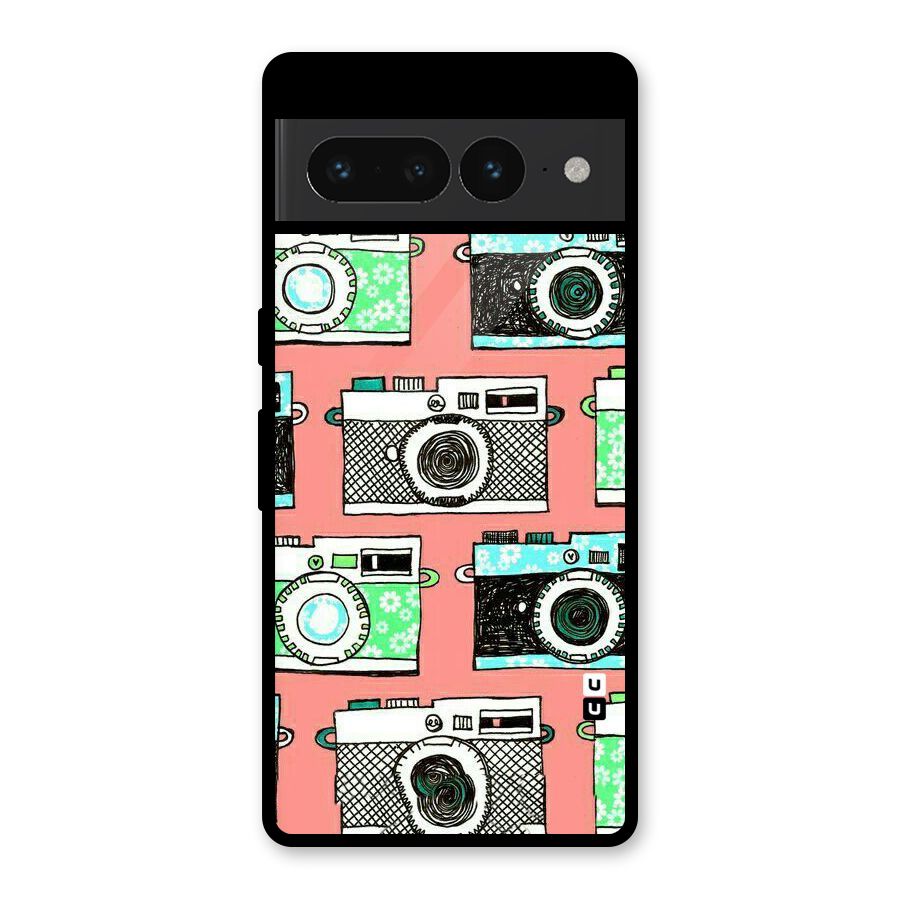 Cam Art Loving Glass Back Case for Google Pixel 7 Pro